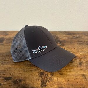 Patagonia fishing logo Trucker Hat